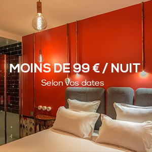 hotels à moins de 100 euros / nuit 
