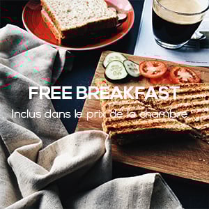 offres avec petit déjeuner gratuit