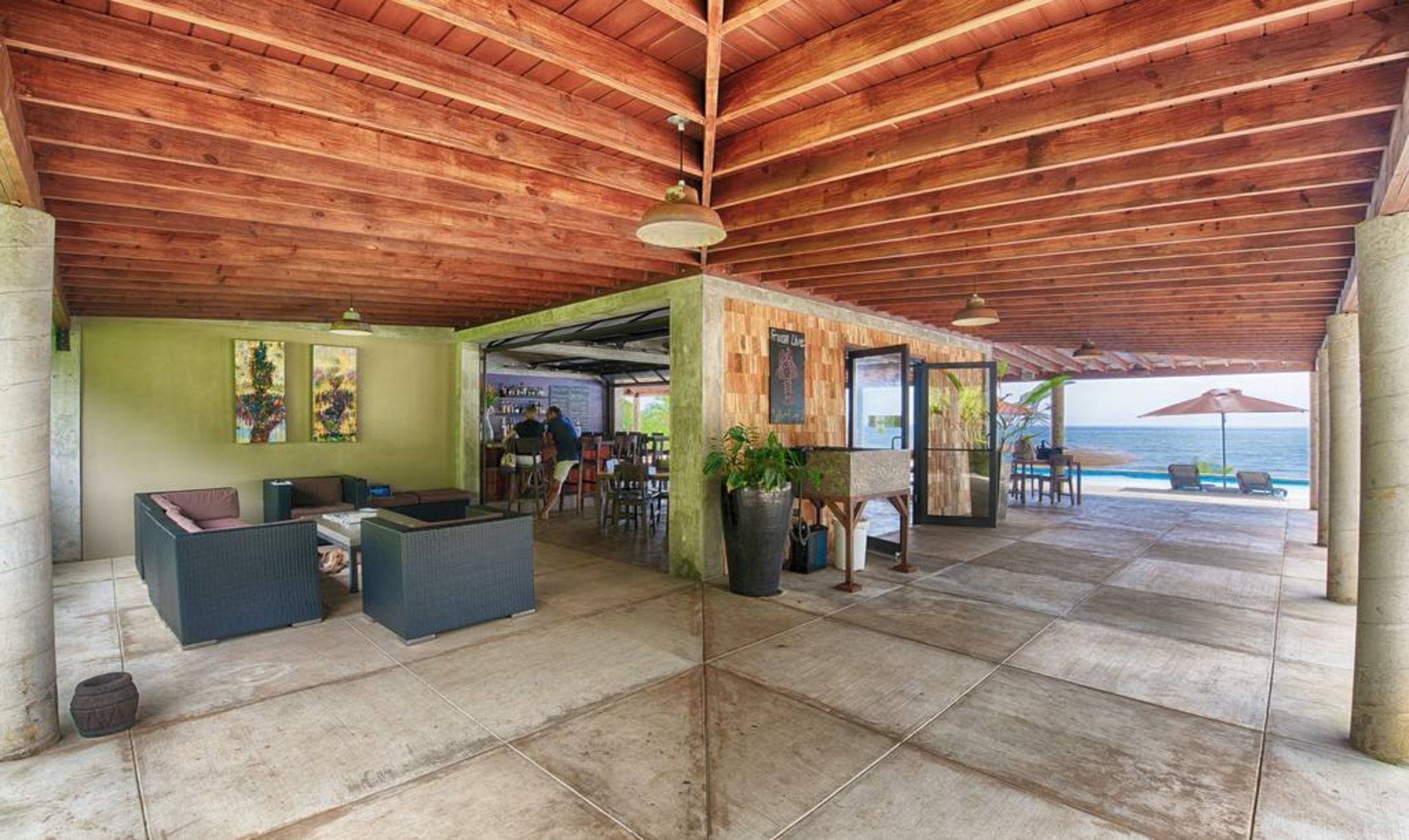 Pagua Bay House ~ Oceanfront Cabana's