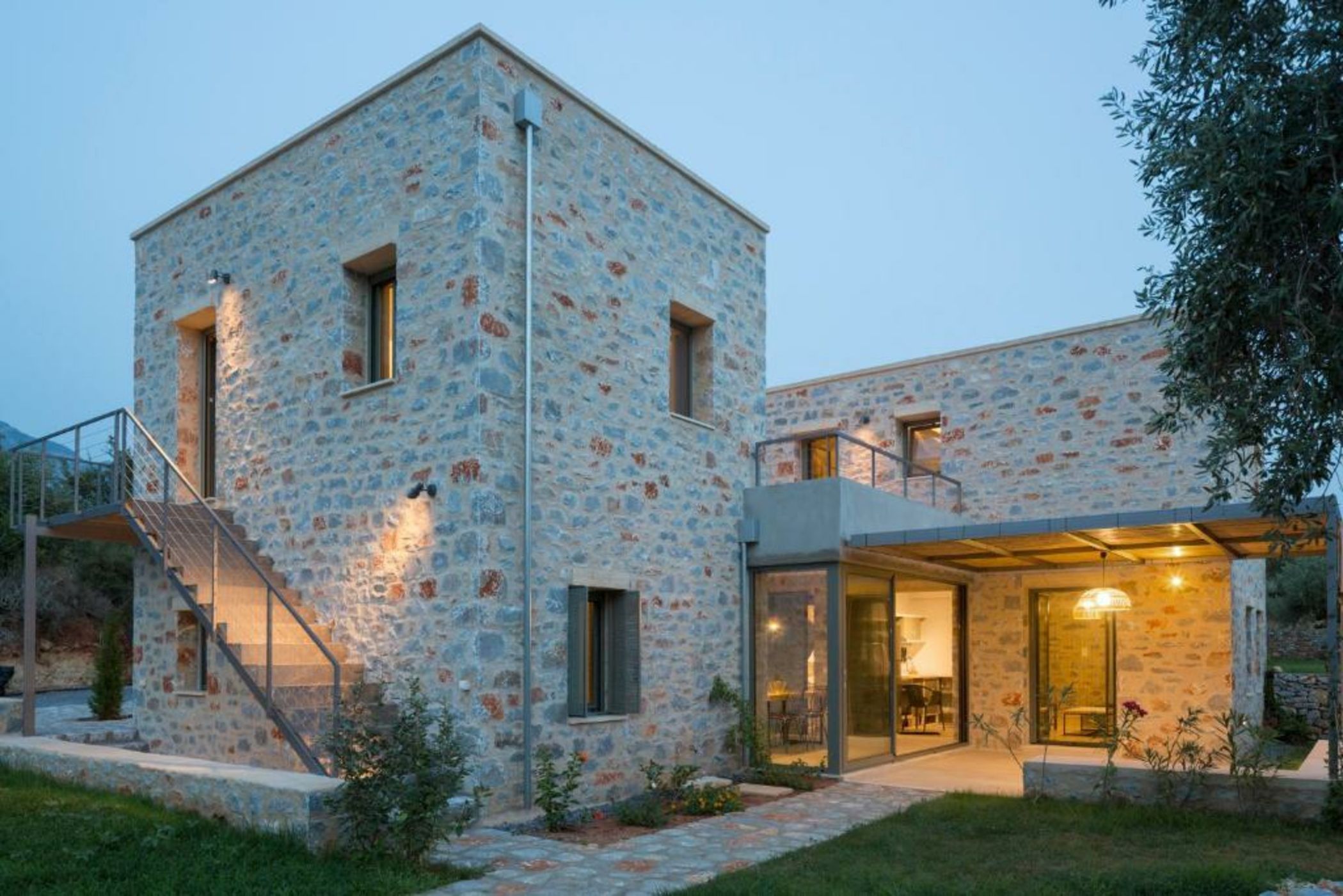 Mythies -Stone Houses in Mani