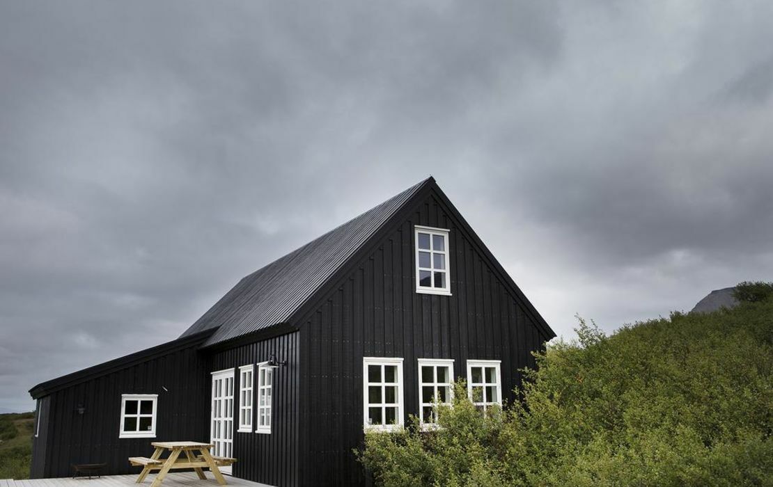 Black timber house