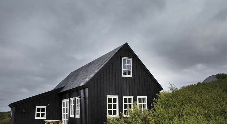 Black timber house