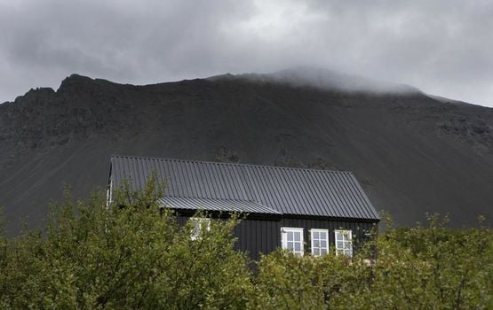 Black timber house