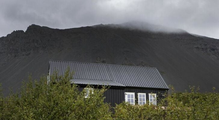 Black timber house