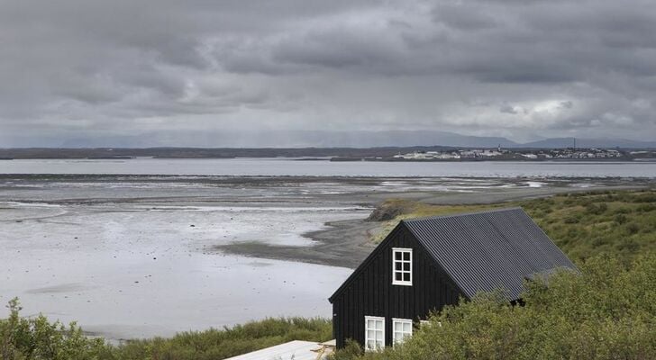 Black timber house