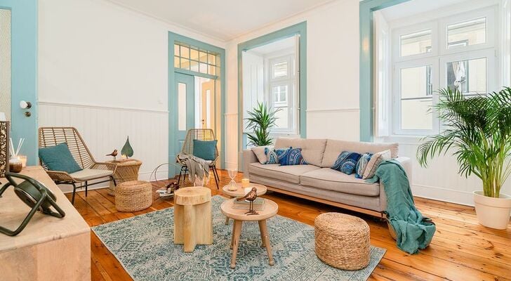 Blue & Bright Apartment in Baixa