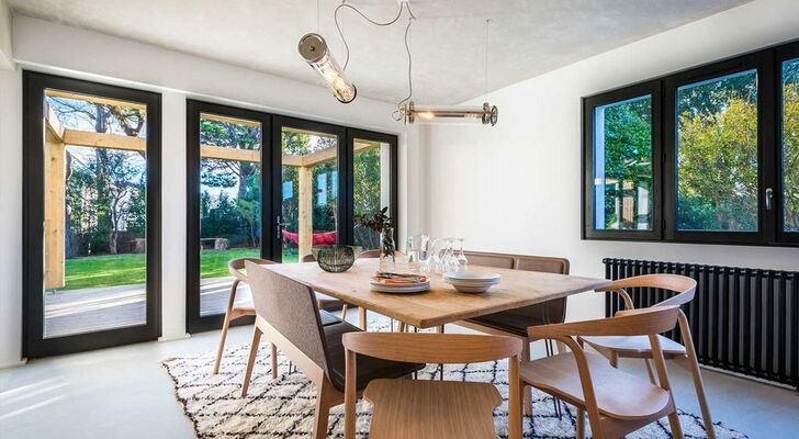 Design Villa with Pool, Fireplace near the Beach in Bidart
