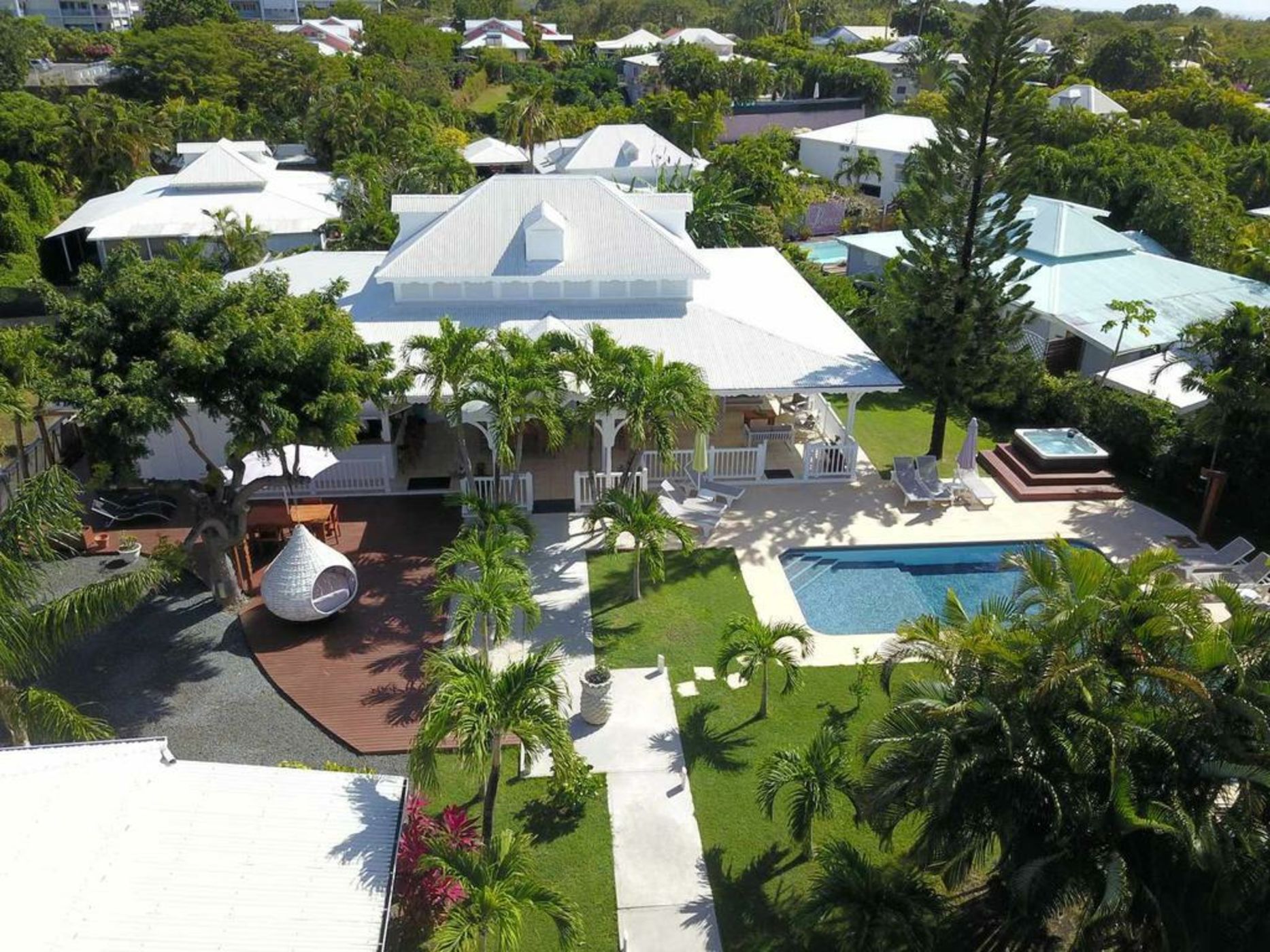 Hotel et villa chez Flo