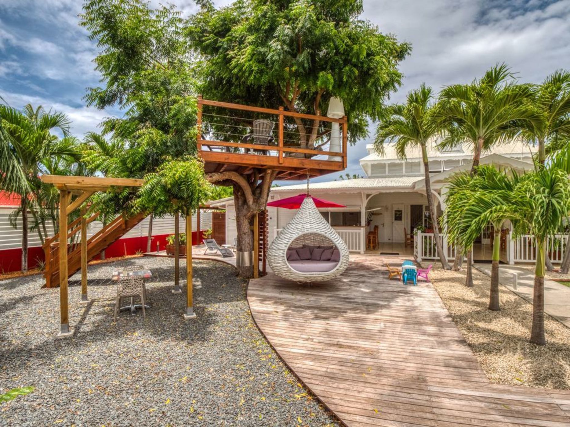 Hotel et villa chez Flo