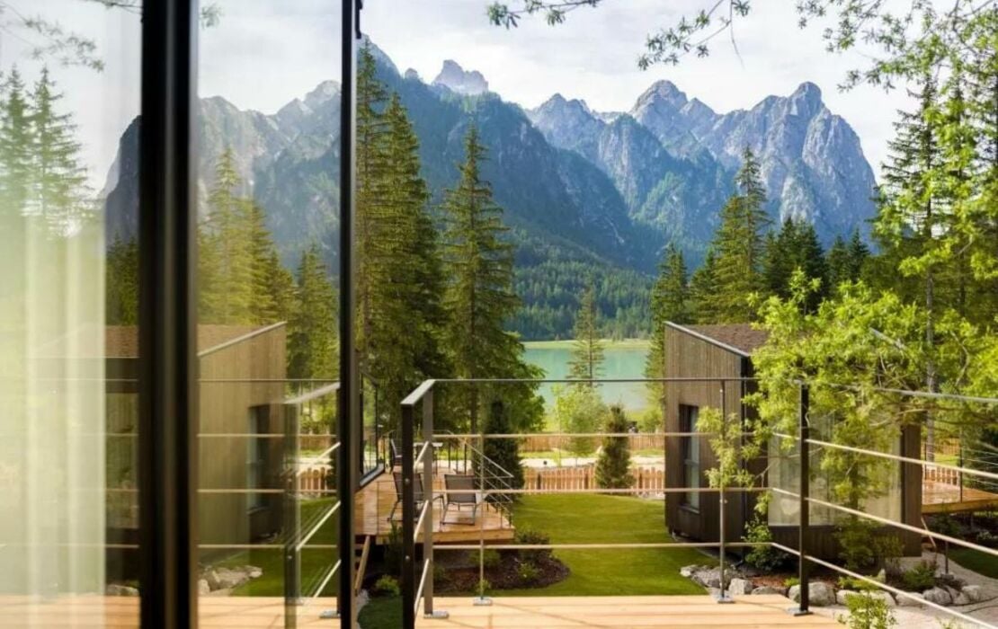 Skyview Chalets am Camping Toblacher See