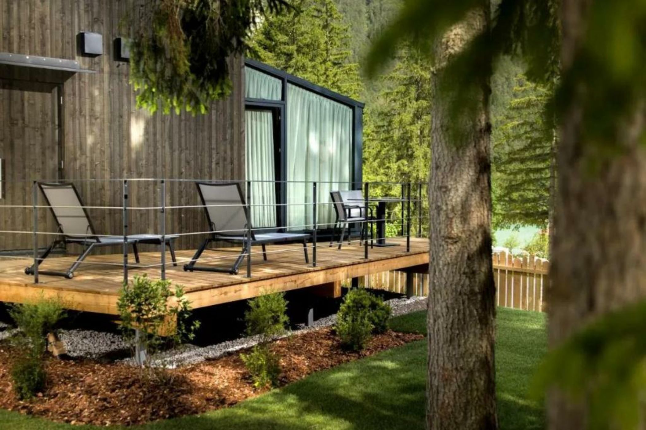 Skyview Chalets am Camping Toblacher See