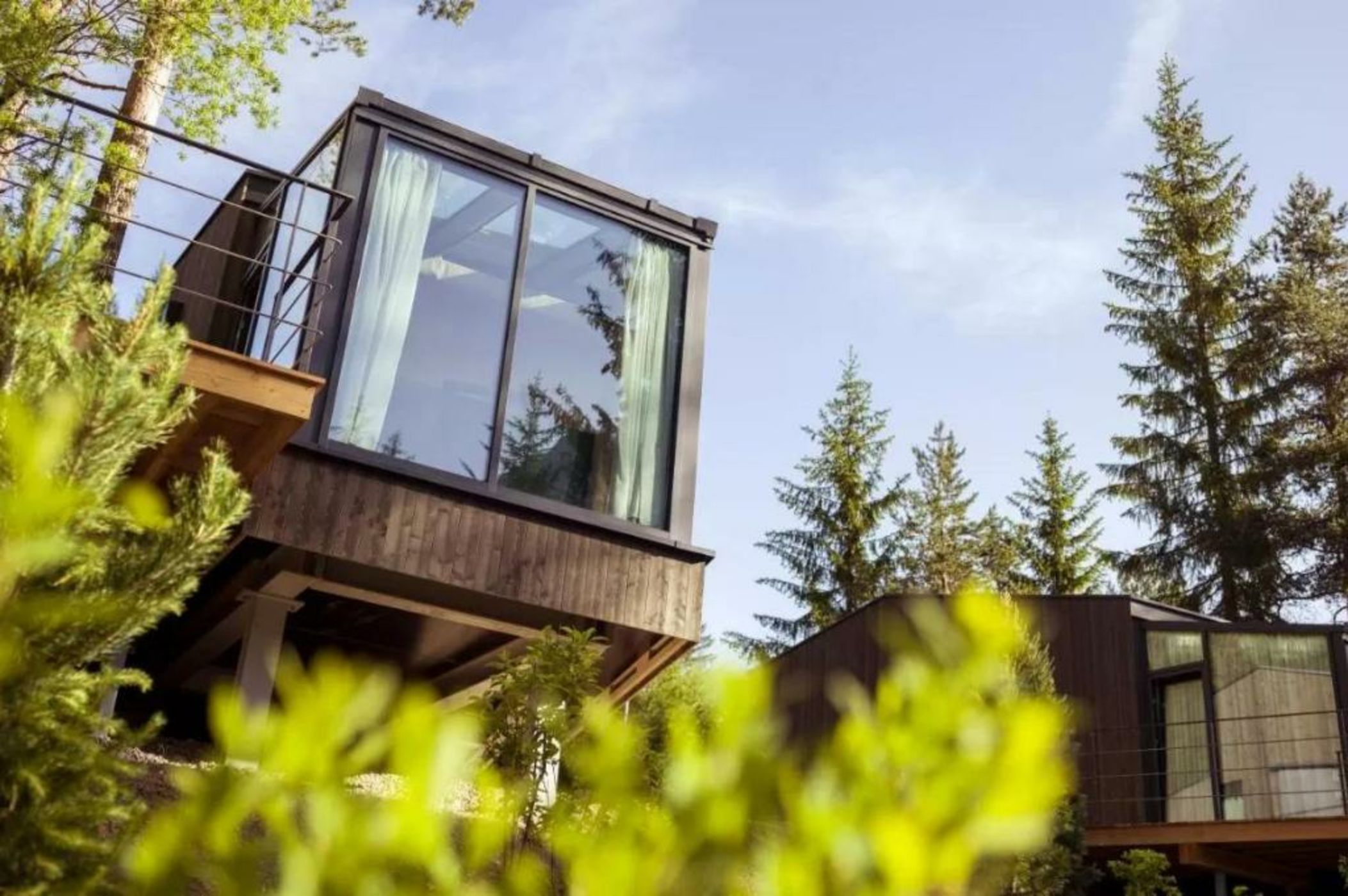 Skyview Chalets am Camping Toblacher See