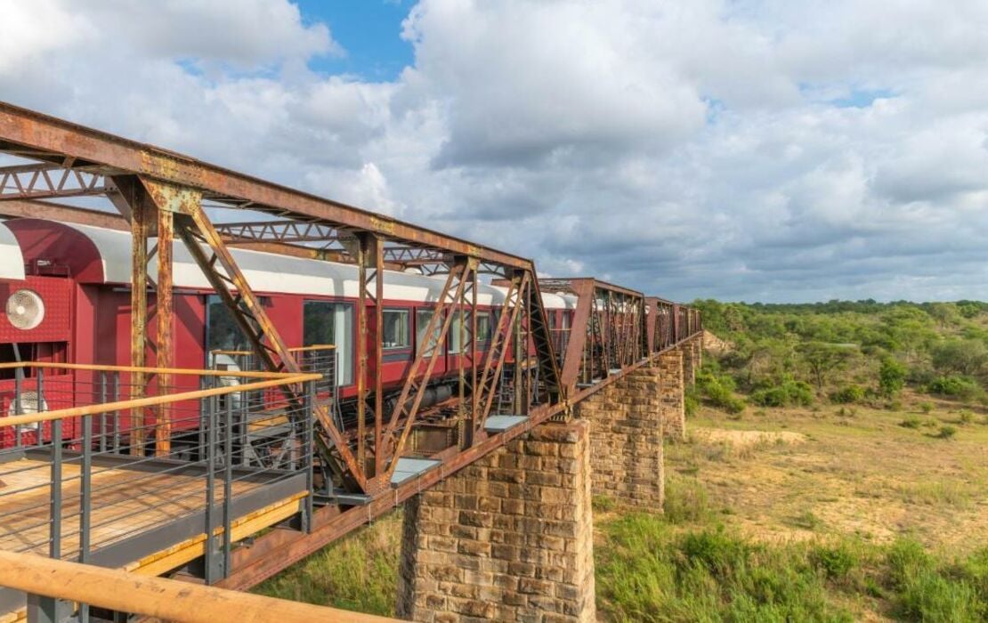 Kruger Shalati - The Train on The Bridge