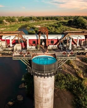 Kruger Shalati - The Train on The Bridge