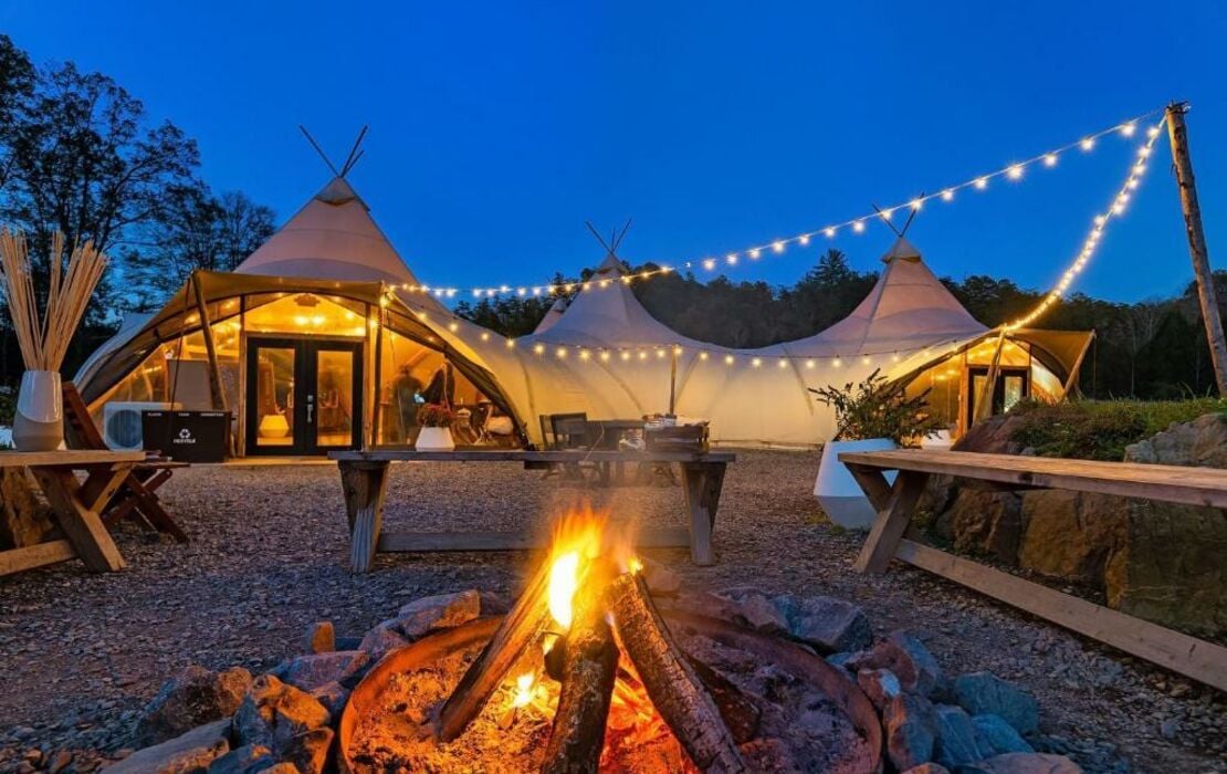 Under Canvas Smoky Mountains, a Design Boutique Hotel Pigeon U.S.A.