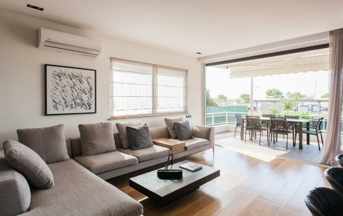 Beachfront Luxury Athens Riviera Apartments by The Olon, a Design