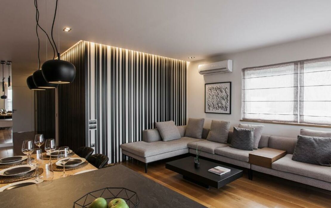 Beachfront Luxury Athens Riviera Apartments by The Olon, a Design