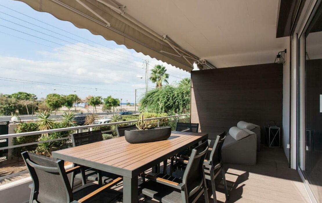 Beachfront Luxury Athens Riviera Apartments by The Olon, a Design