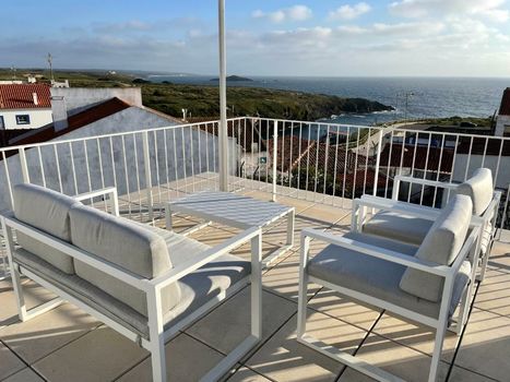Casa do Côvo - piscina, vista de oceano, casa nova