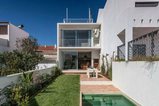 Casa do Côvo - piscina, vista de oceano, casa nova