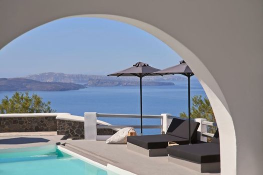 Mr and Mrs White Santorini