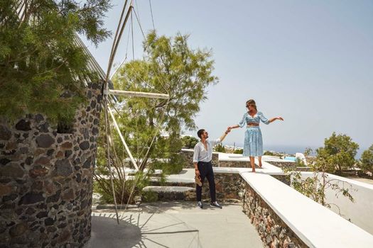 Mr and Mrs White Santorini