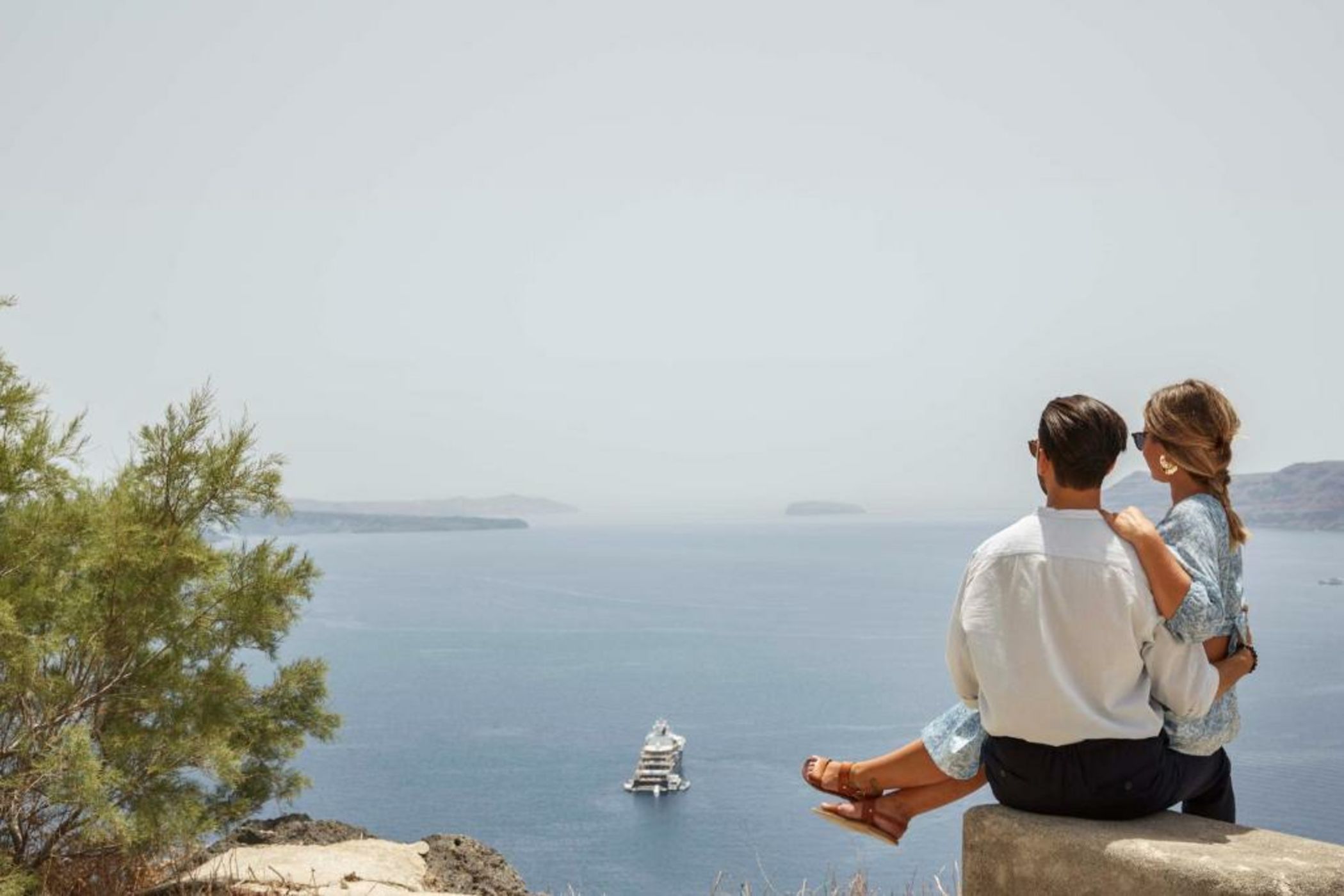 Mr and Mrs White Santorini