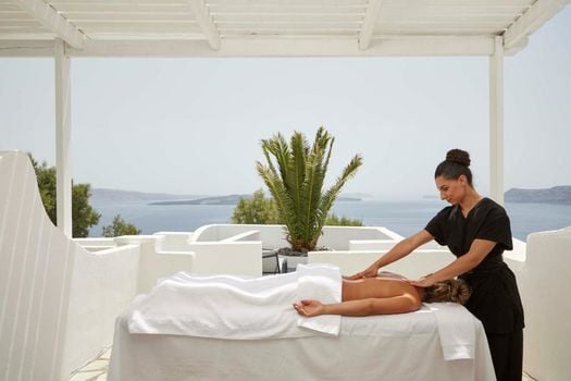 Mr and Mrs White Santorini