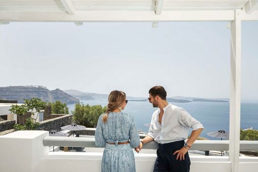 Mr and Mrs White Santorini