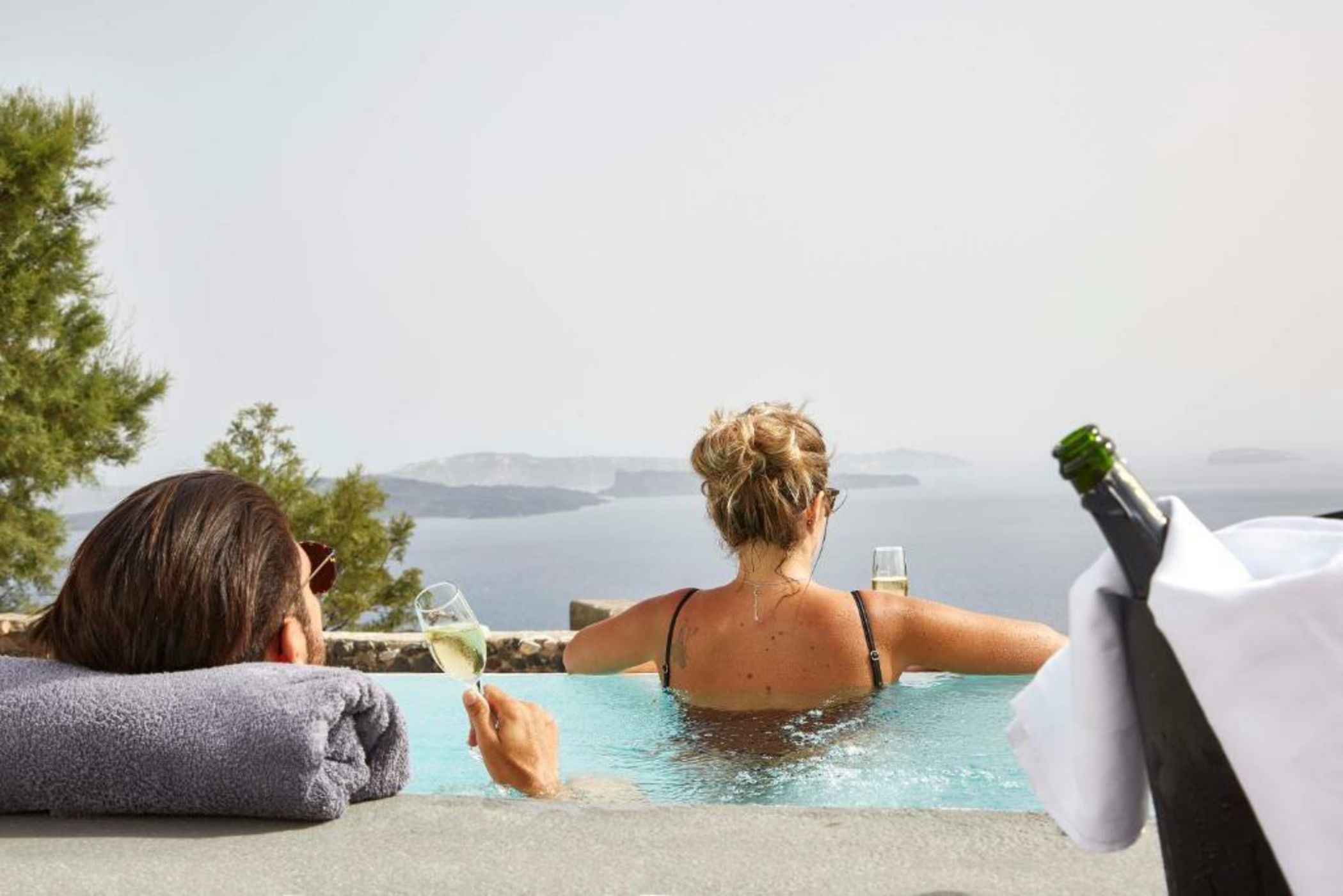 Mr and Mrs White Santorini