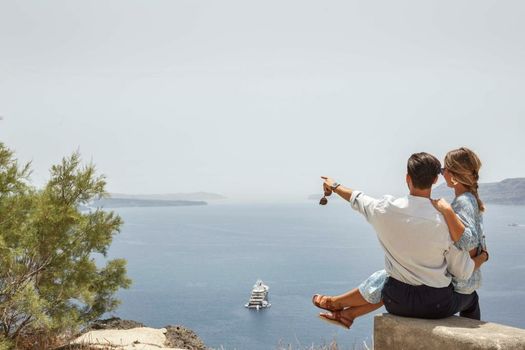 Mr and Mrs White Santorini