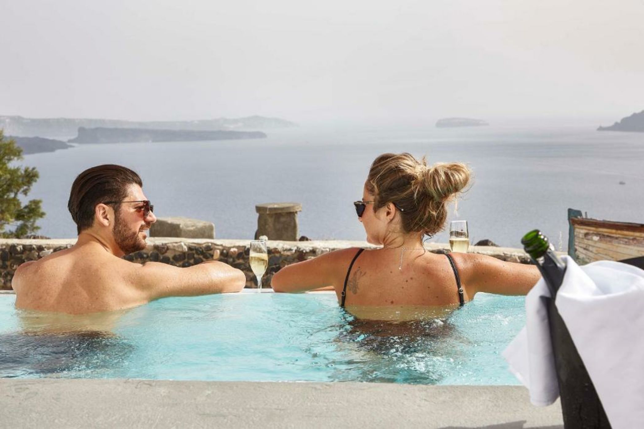 Mr and Mrs White Santorini