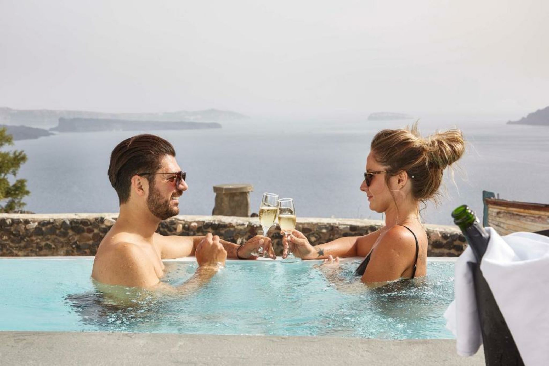 Mr and Mrs White Santorini