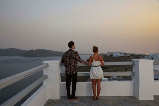 Mr and Mrs White Santorini