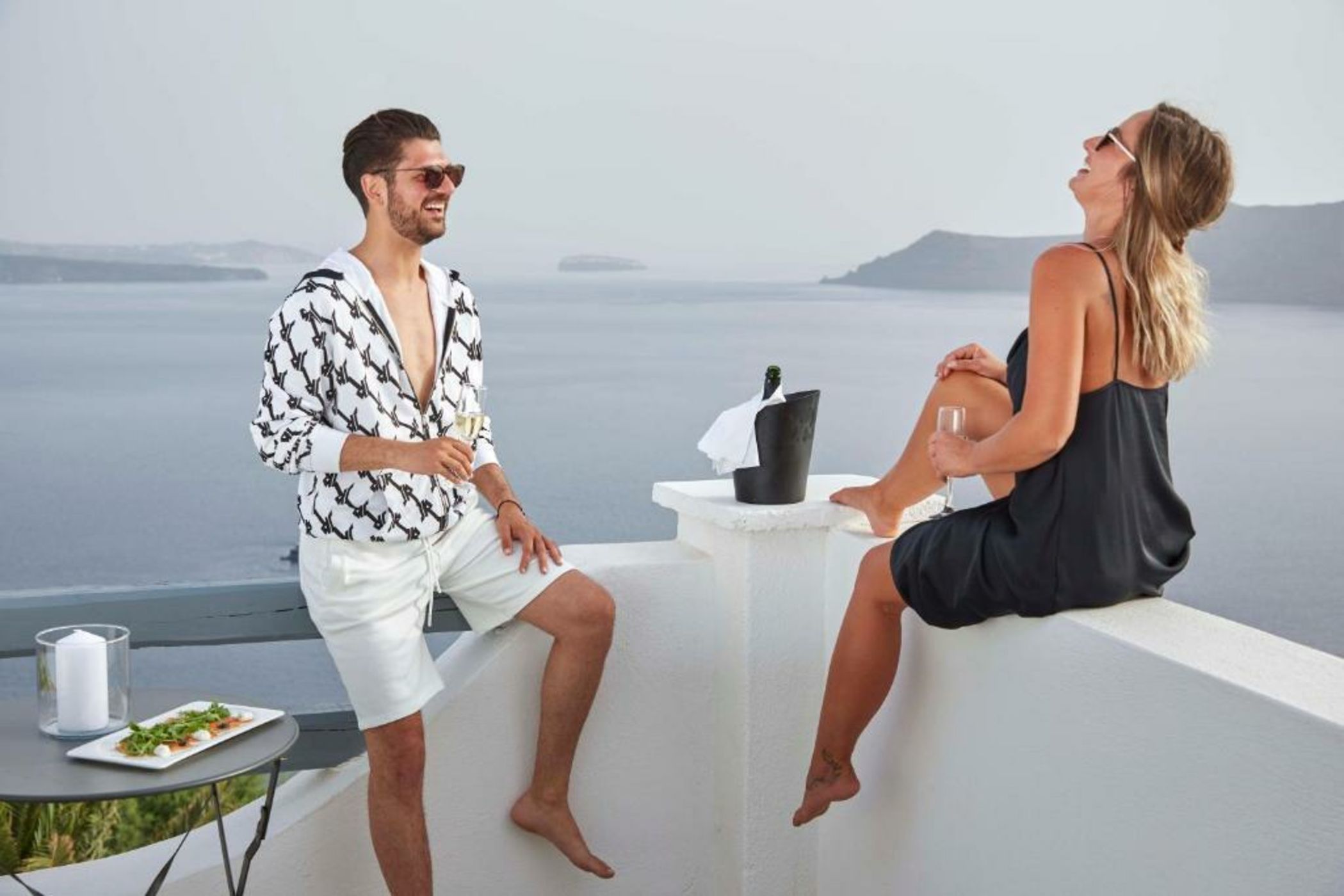 Mr and Mrs White Santorini