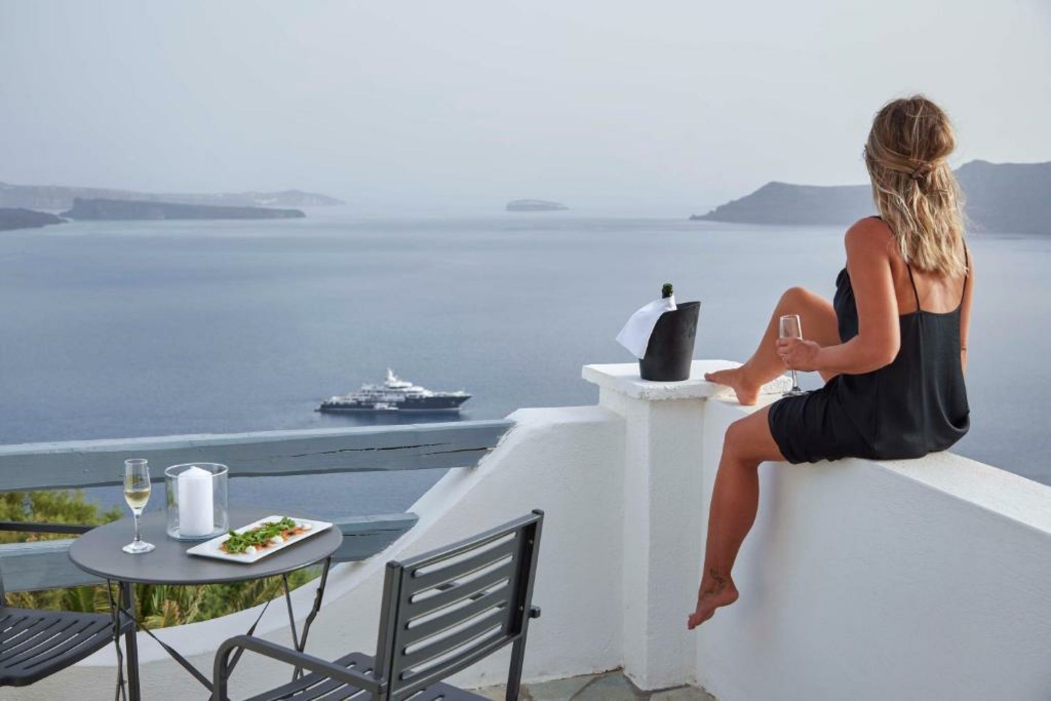 Mr and Mrs White Santorini