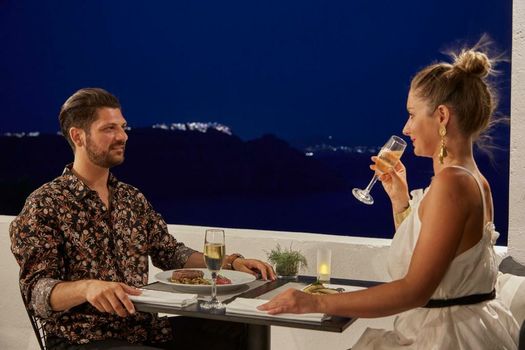 Mr and Mrs White Santorini