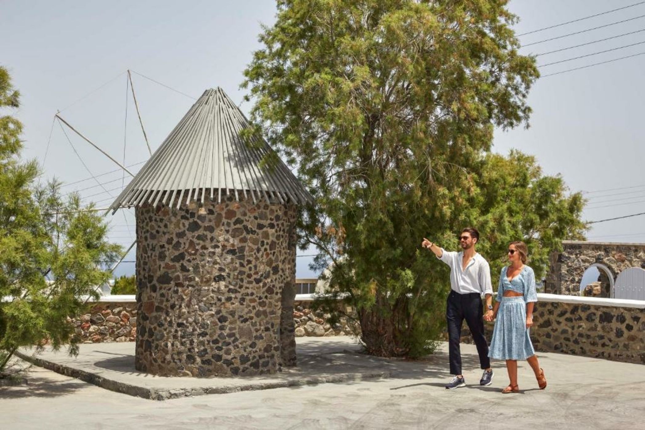 Mr and Mrs White Santorini