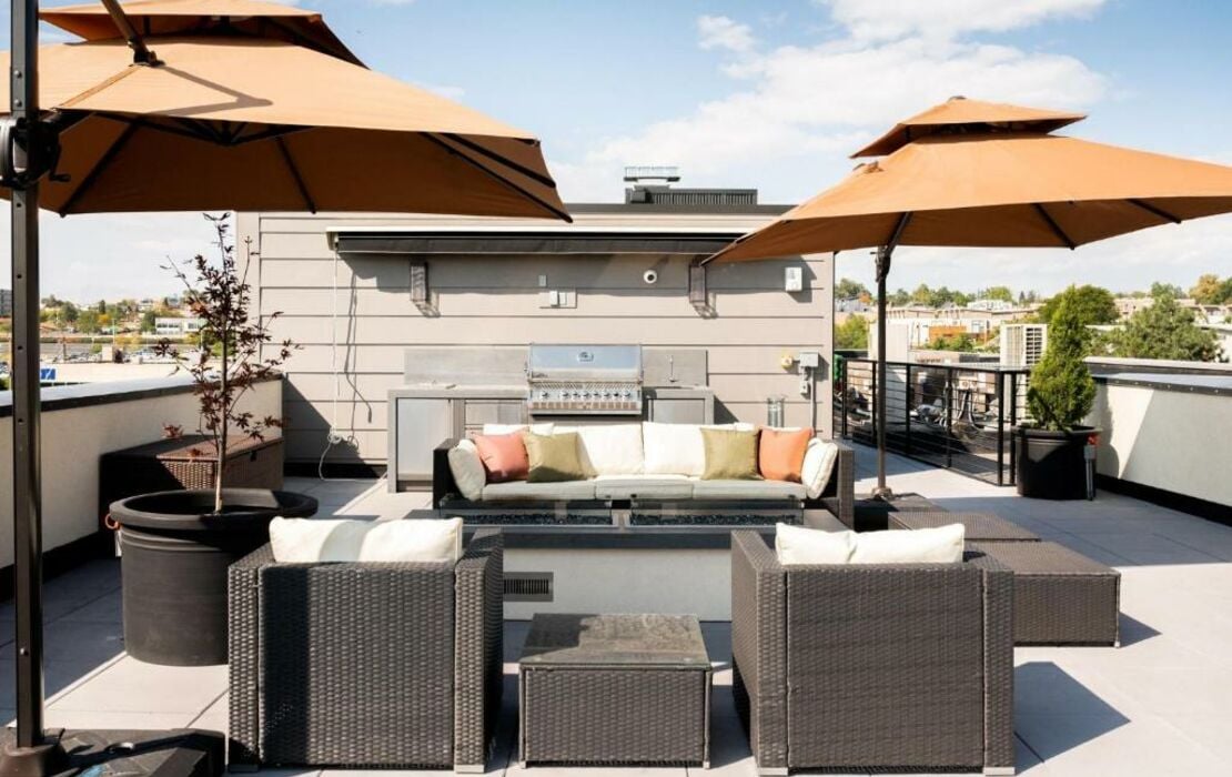 Contemporary Condo - Grill - Balcony - Tesoro, a Design Boutique Hotel ...