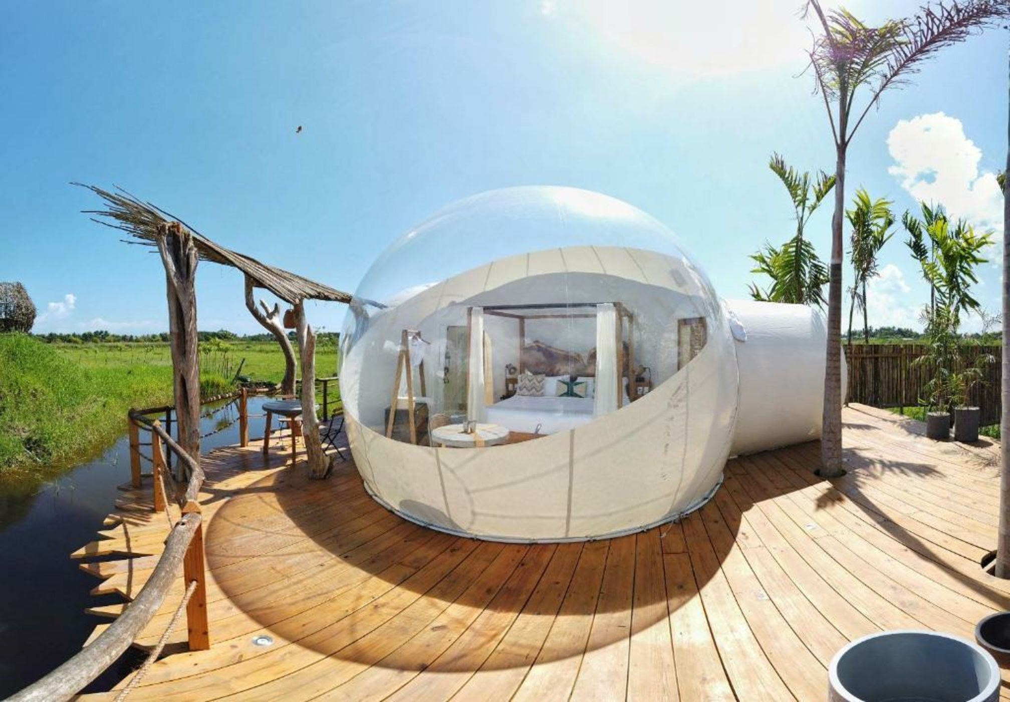 Green Land Bubble Glamping
