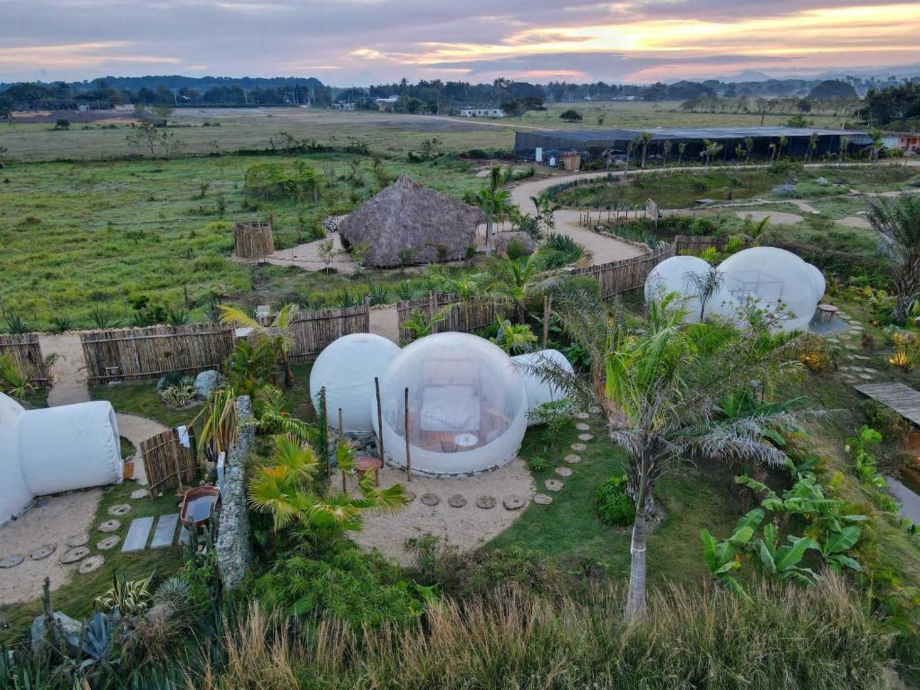Green Land Bubble Glamping