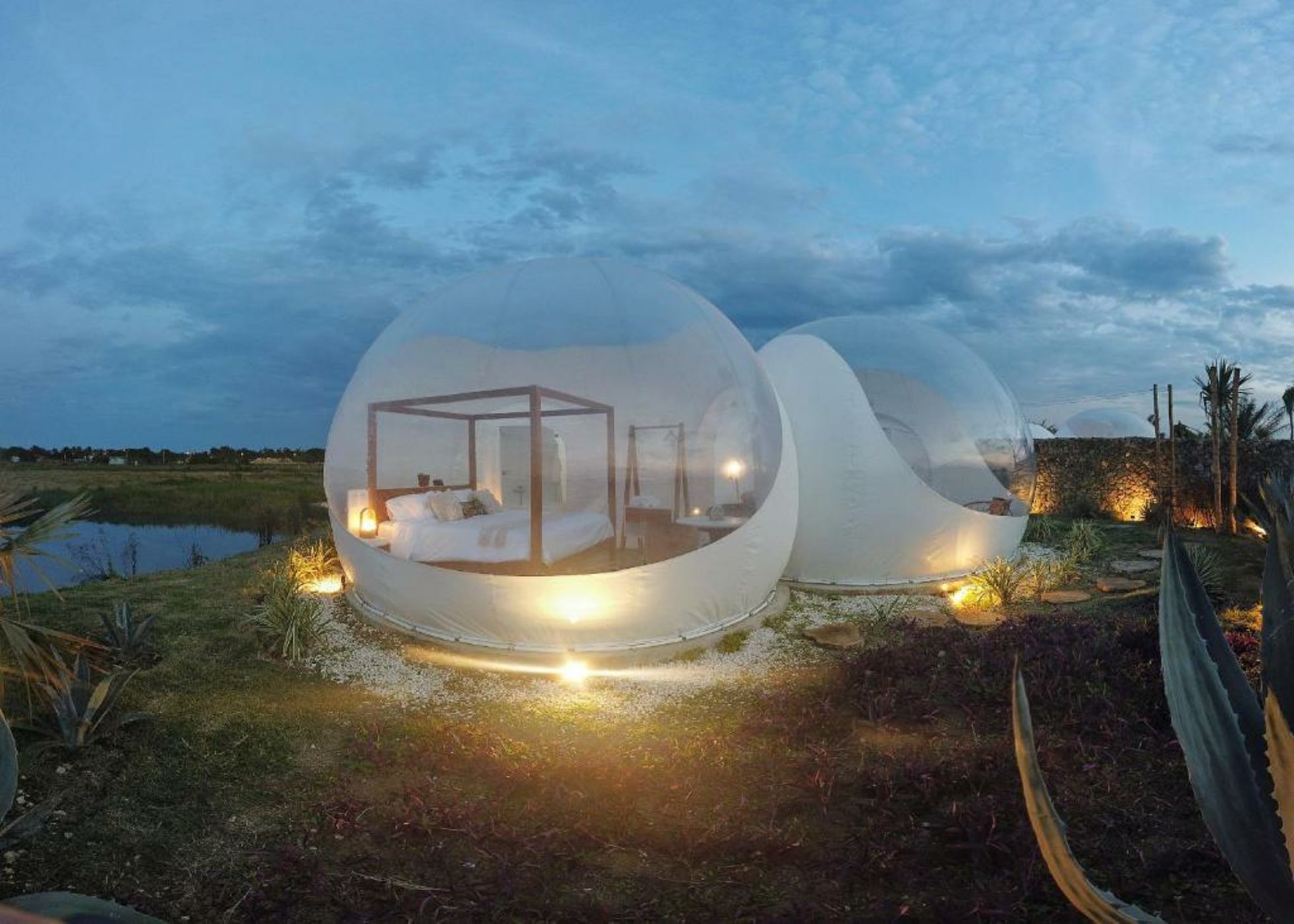 Green Land Bubble Glamping