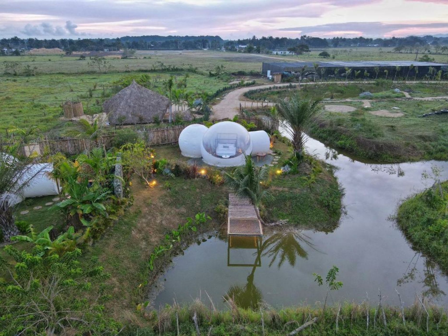 Green Land Bubble Glamping