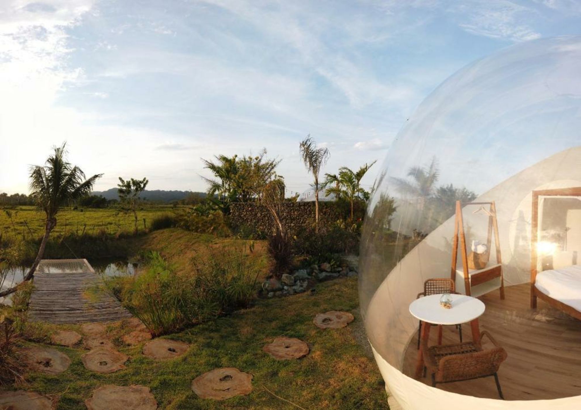 Green Land Bubble Glamping