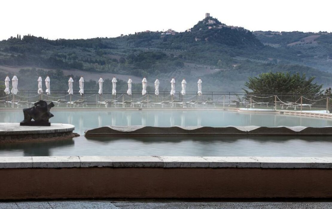 bagno vignoni hotel posta piscina