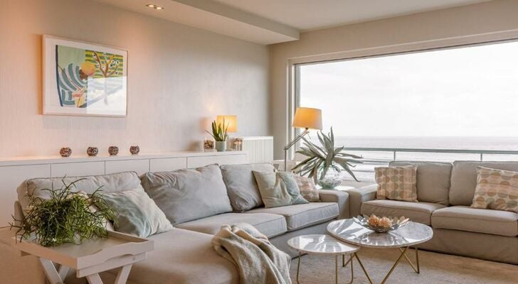 Beautiful 3 bedroom apartment with sea-view in Knokke-Heist