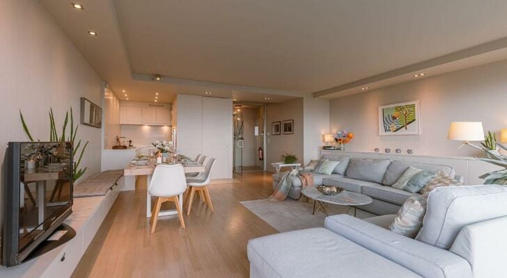 Beautiful 3 bedroom apartment with sea-view in Knokke-Heist