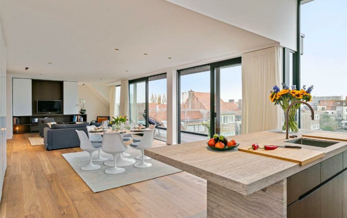 View of Spacious Penthouse 1 bedroom - Apartments for Rent in Schaerbeek ...