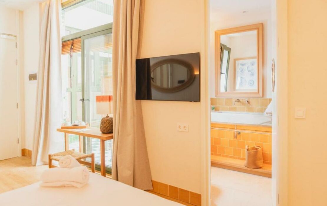 Piastrelle Talia Ottica Retr&ograve; Blu 18,5x18,5cm