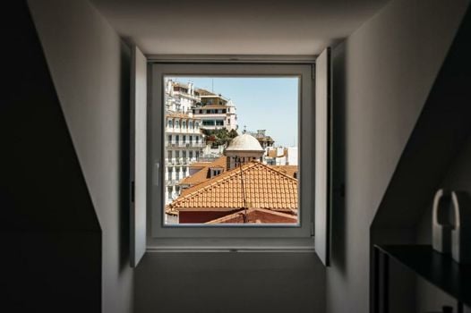 The House on the Pink Street in Lisbon